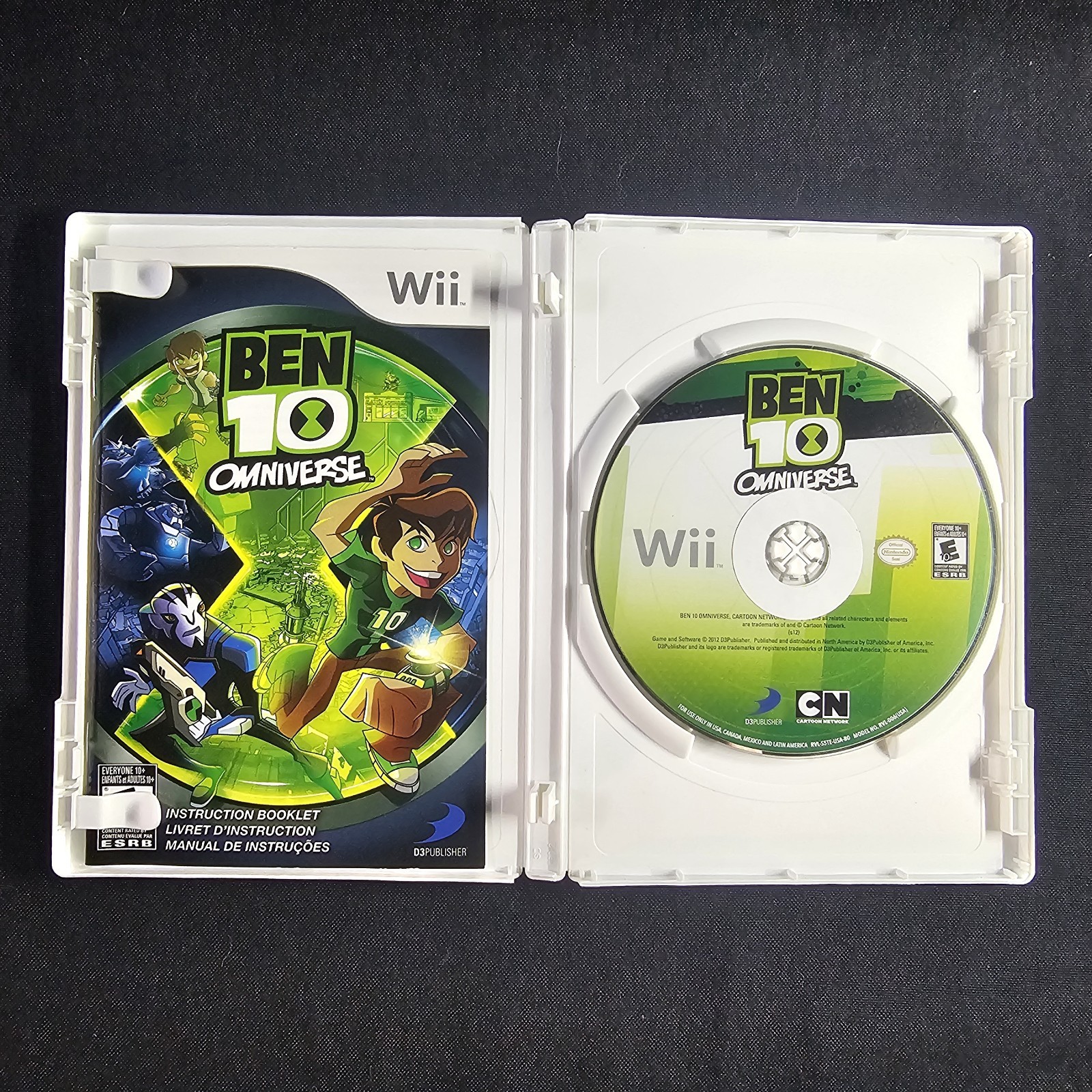 Ben 10 Omniverse – Nintendo Wii – Complete in Box & Resurfaced