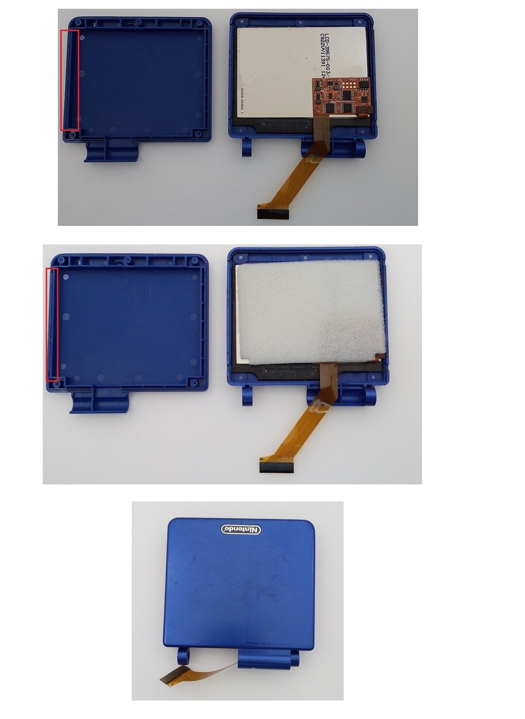 Game Boy Advance SP AGS 101 IPS Backlight LCD Mod Kit For 001 & 101