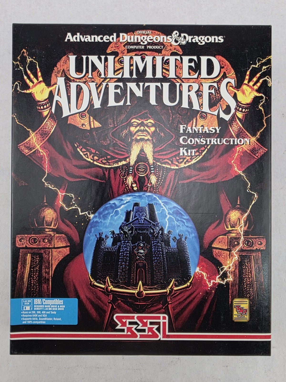 AD&D Advanced Dungeons & Dragons: Unlimited Adventures BIG BOX PC 3.5″ Floppy 93