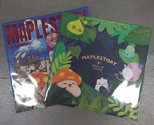 MapleStory Cafe in Jeju, Siesta of Jeju LP+ Lo-Fi Memories LP Unopened /korea