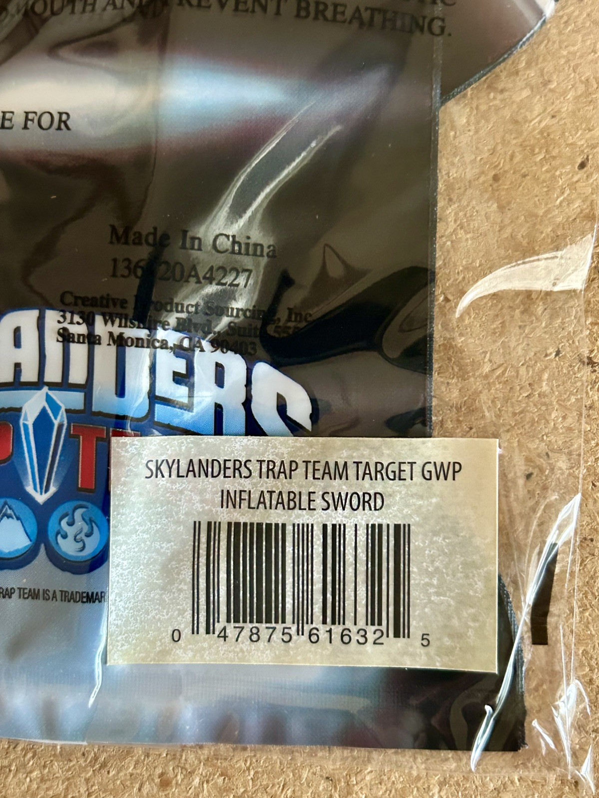 Skylanders – Trap Team – 2014 In-Store Promo Event Swords ⚔️ – BNIFSP