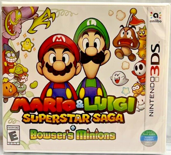 Mario & Luigi: Bowser’s Inside Story+Superstar Saga+Paper Jam+Dream Mega Bundle