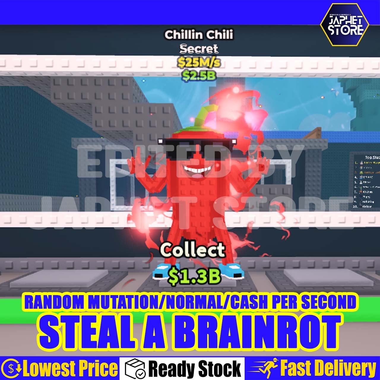 Chillin Chili Steal A Brainrot – Normal or Random Mutation/Traits