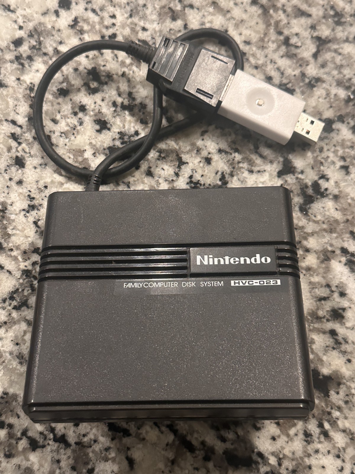 Nintendo Famicom Disk System w/FDSStick (FDS Drive Emulator) Loaded