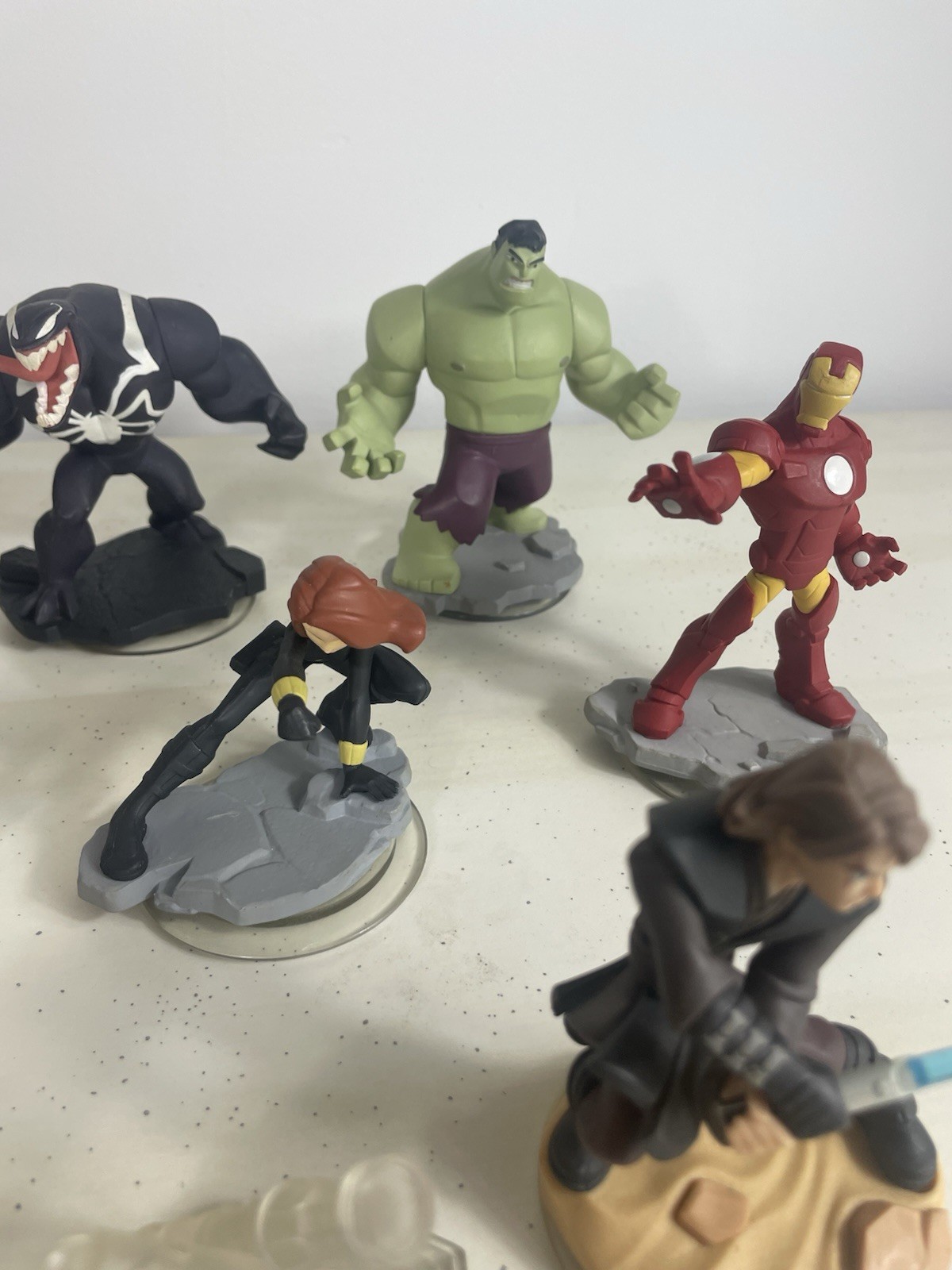 Disney Infinity Marvel & Star Wars Figure Lot Of 11
