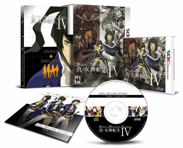 Shin Megami Tensei IV 4 Limited Collector’s Edition Box Set Nintendo 3DS New