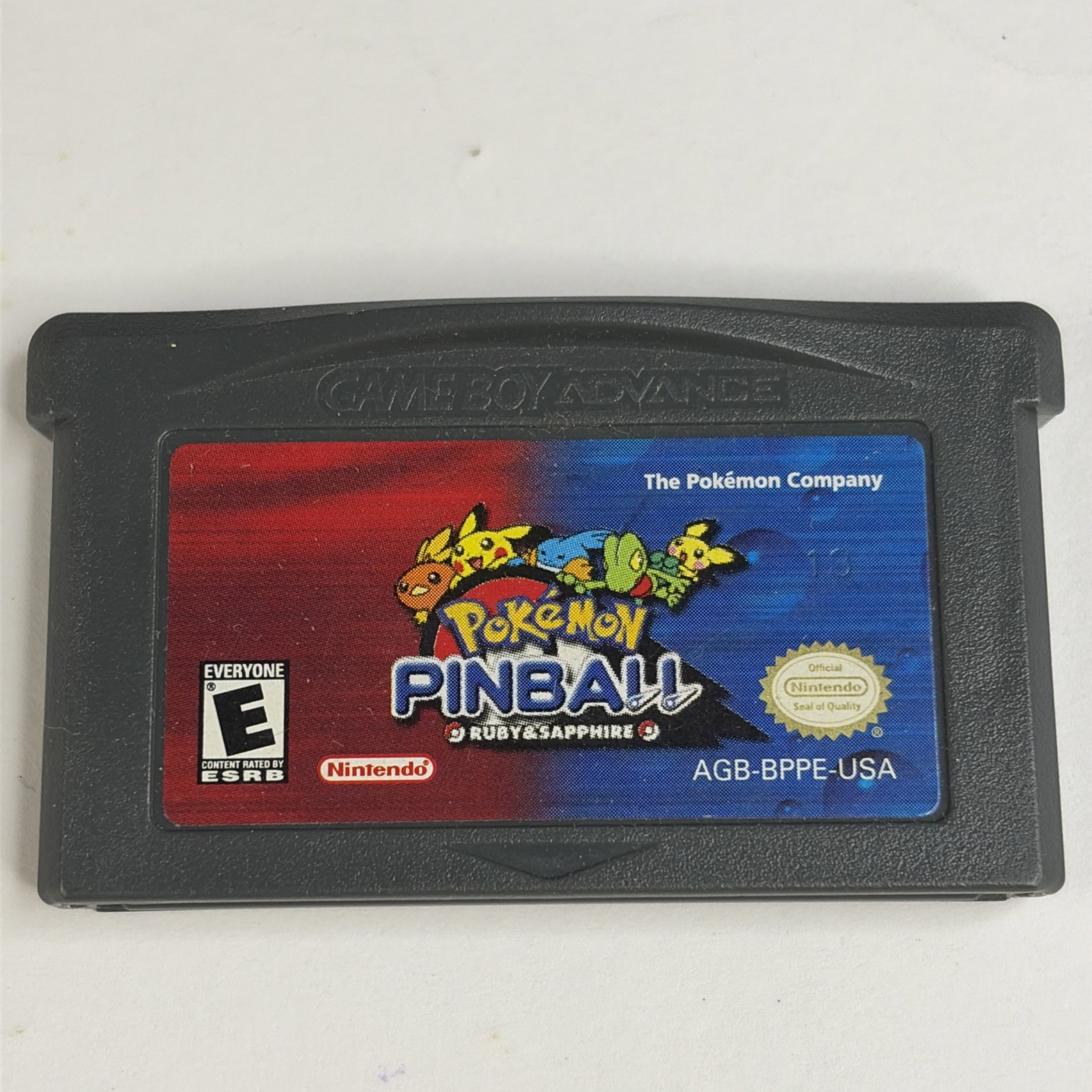 Pokemon Pinball Ruby & Sapphire Authentic Nintendo Game Boy Advance Pinball Game