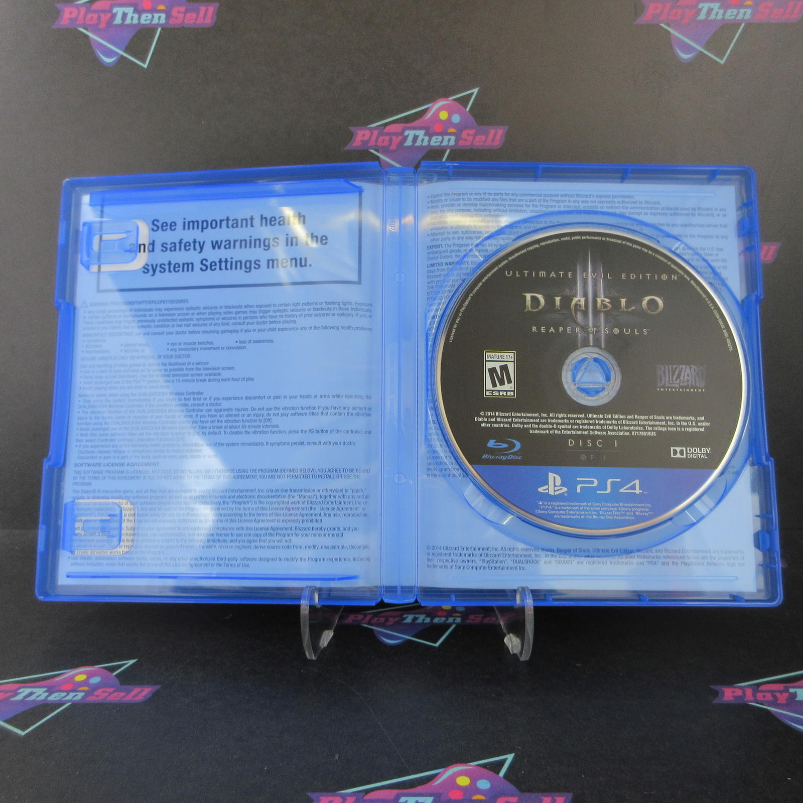 Refurbished Diablo III Ultimate Evil Edition PS4 Playstation 4 Complete – Exc..