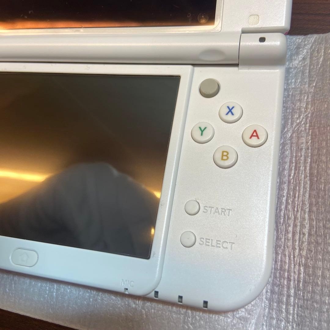 New 3DSLL body pink x white 4689 From Japan