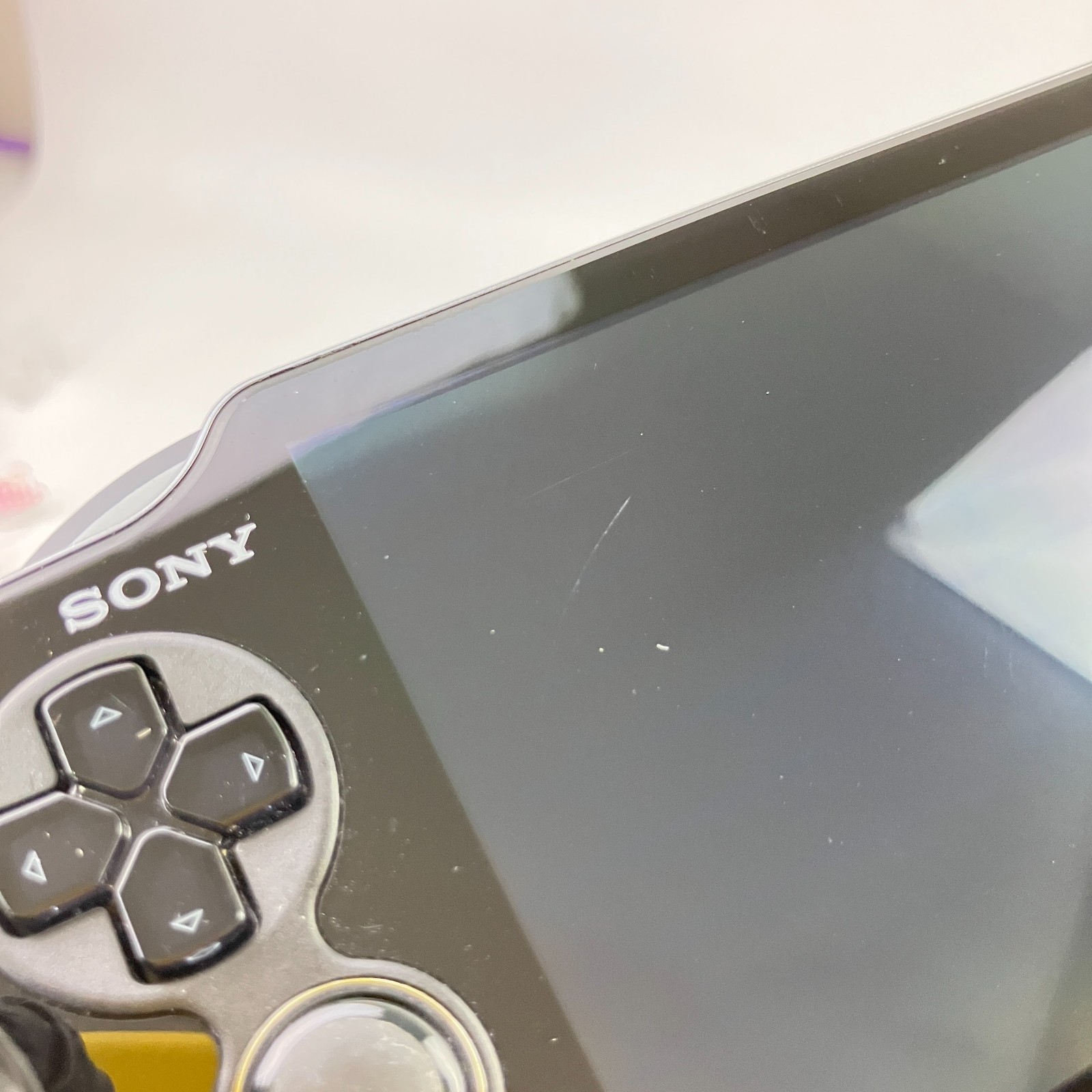Refurbished PS Vita PCH-1000 Sony PlayStation Crystal Black Console Only Works 6