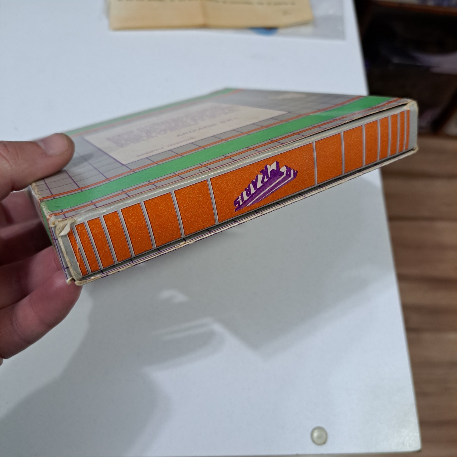 Vintage Atari Coleco River Raid Artkari Argentina Box