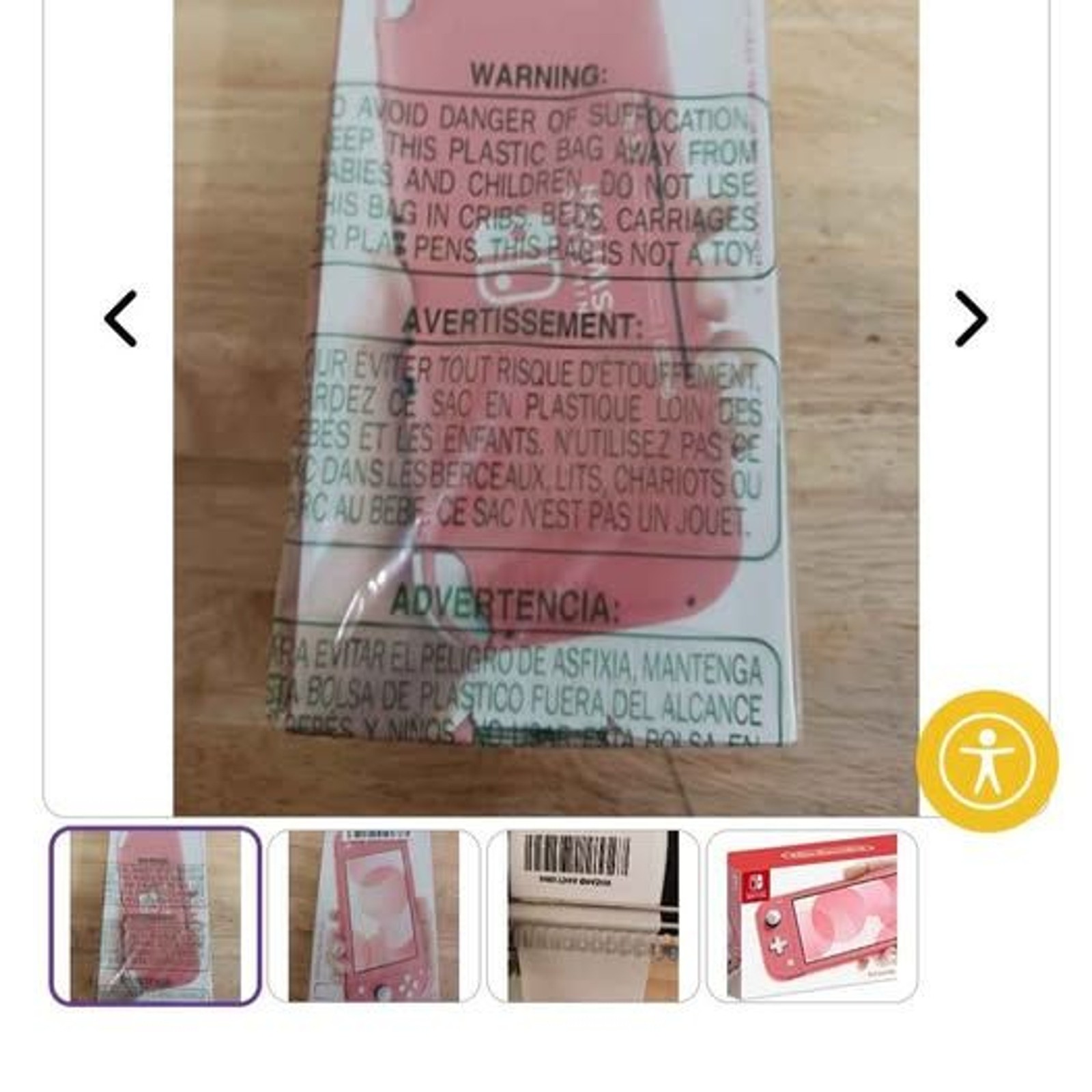 Nintendo Switch Lite – Coral NWT