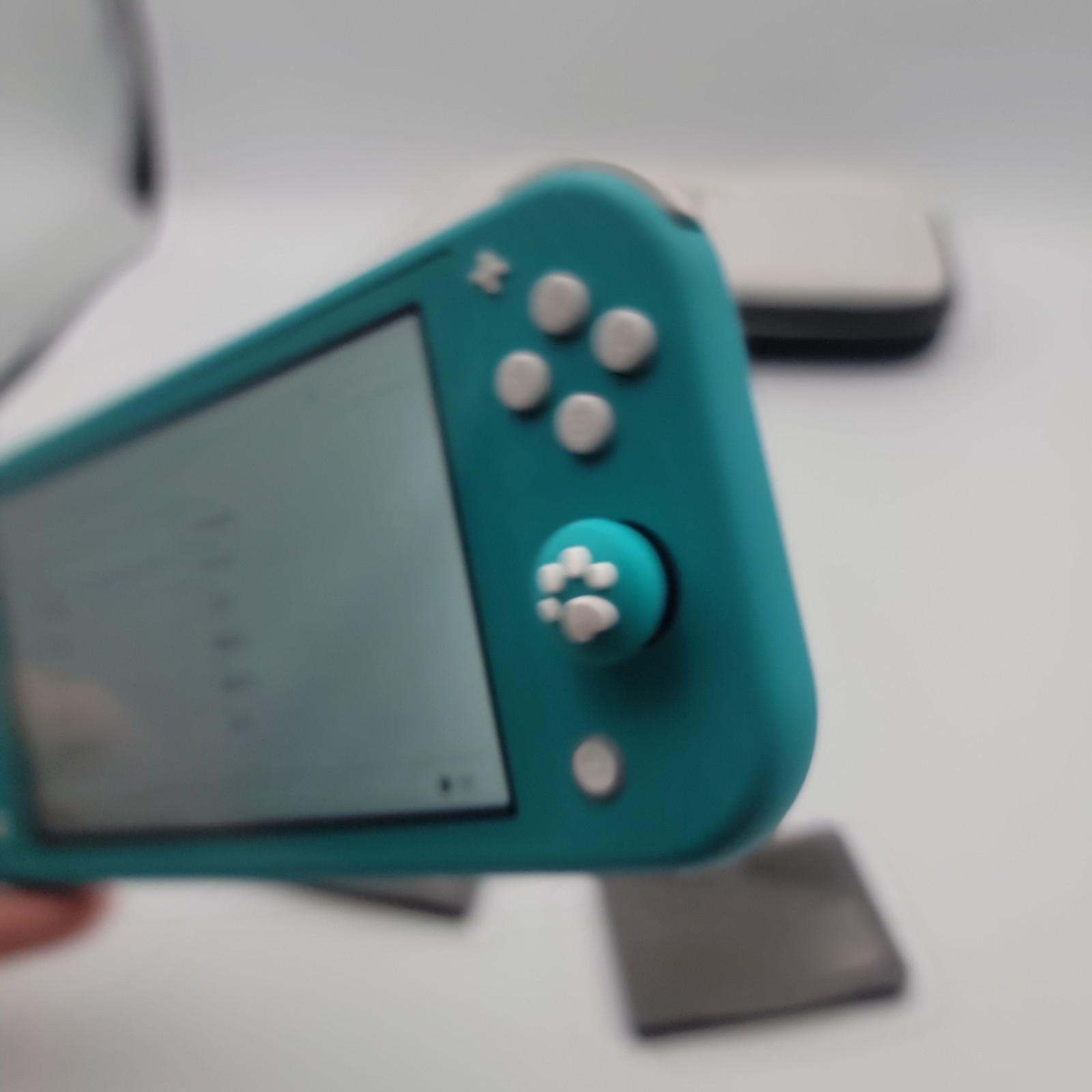 Nintendo Switch Lite HDH-001 32GB Turquoise Handheld Console W/ CASE Puppy Paw