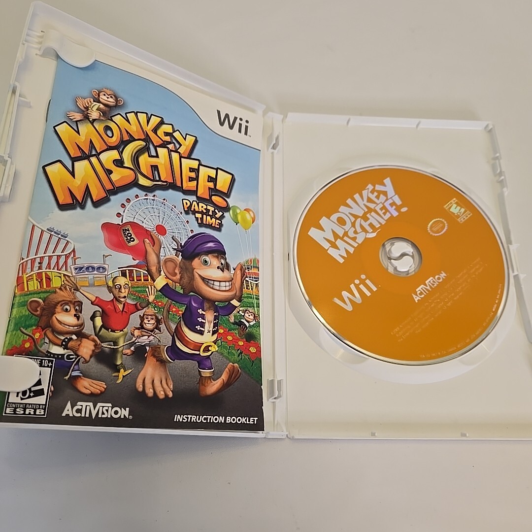 Monkey Mischief Party Time – Nintendo Wii Game
