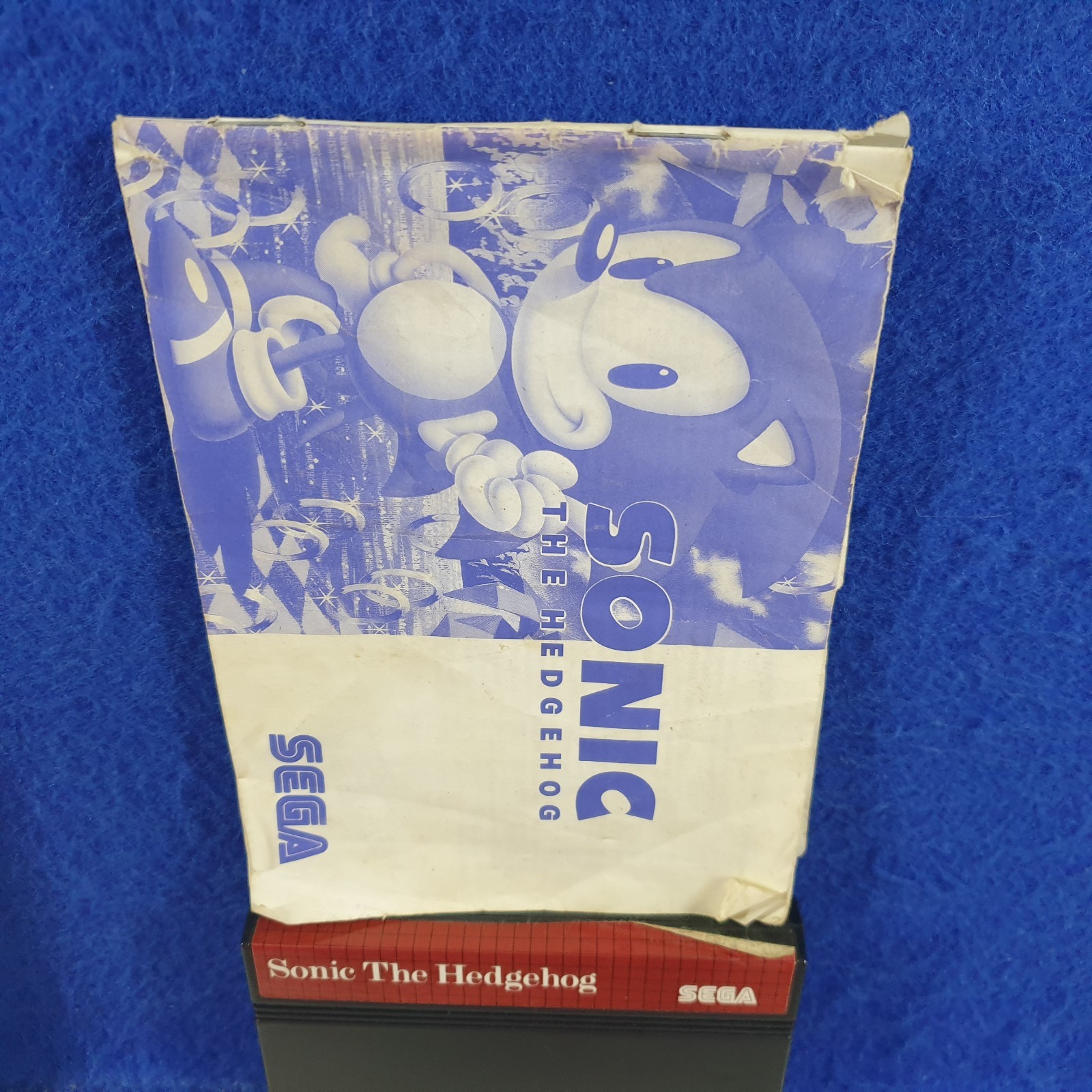 Master System SONIC THE HEDGEHOG *y Boxed & Manual PAL REGION FREE (Works in US)