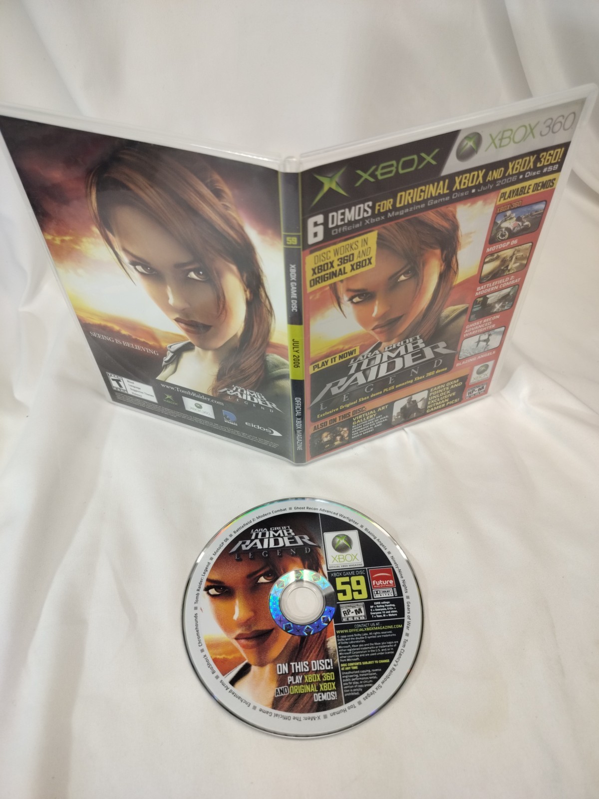 Lot Of 13 Official Xbox Magazine Demo Game Discs