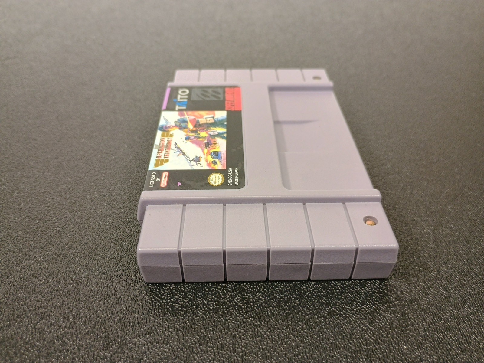 Operation Thunderbolt (Super Nintendo, SNES, 1994) Cartridge Only