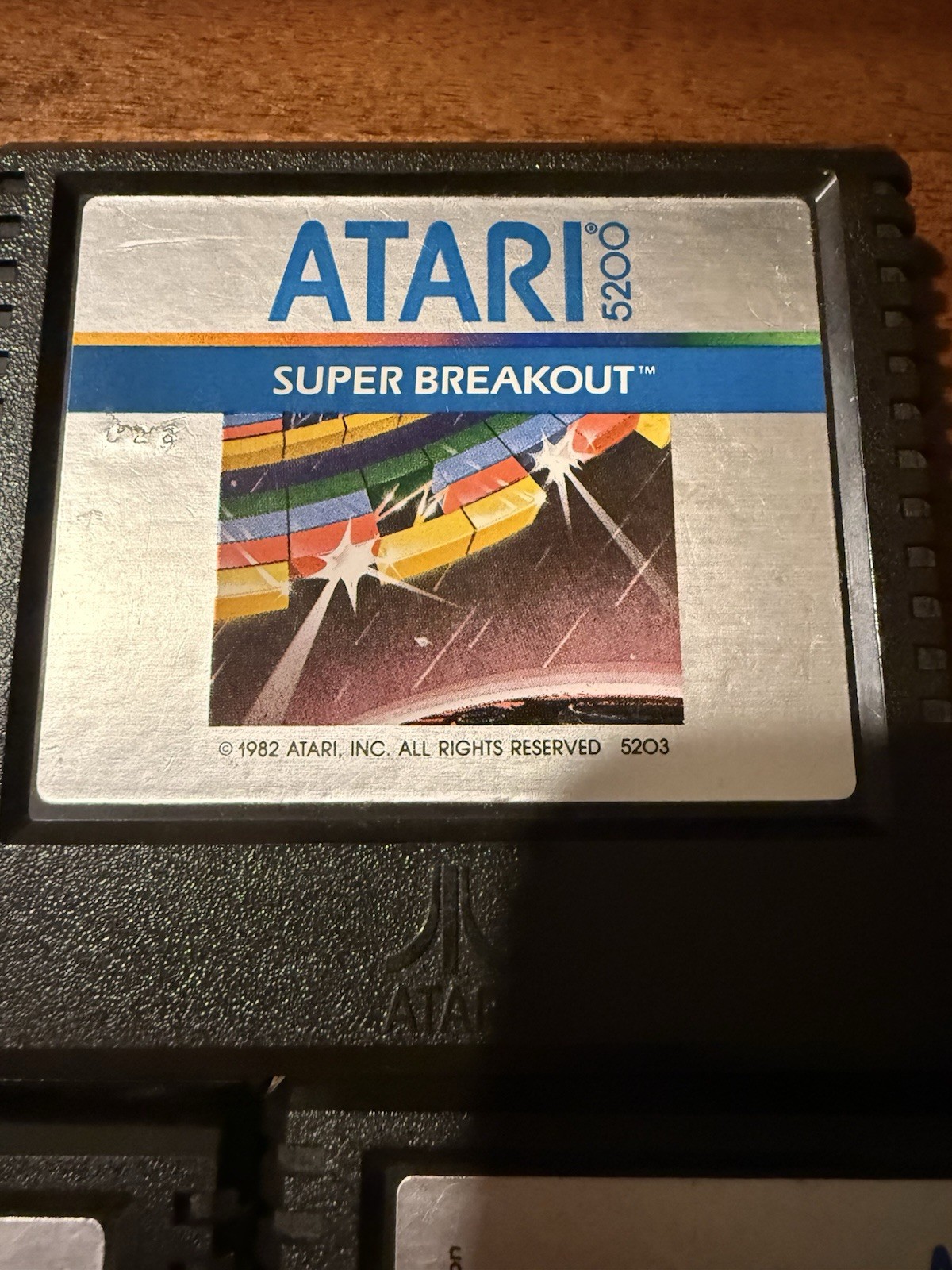 Atari 5200 Console Bundle w/ 2 Controllers, Power Adapters & 9 Games