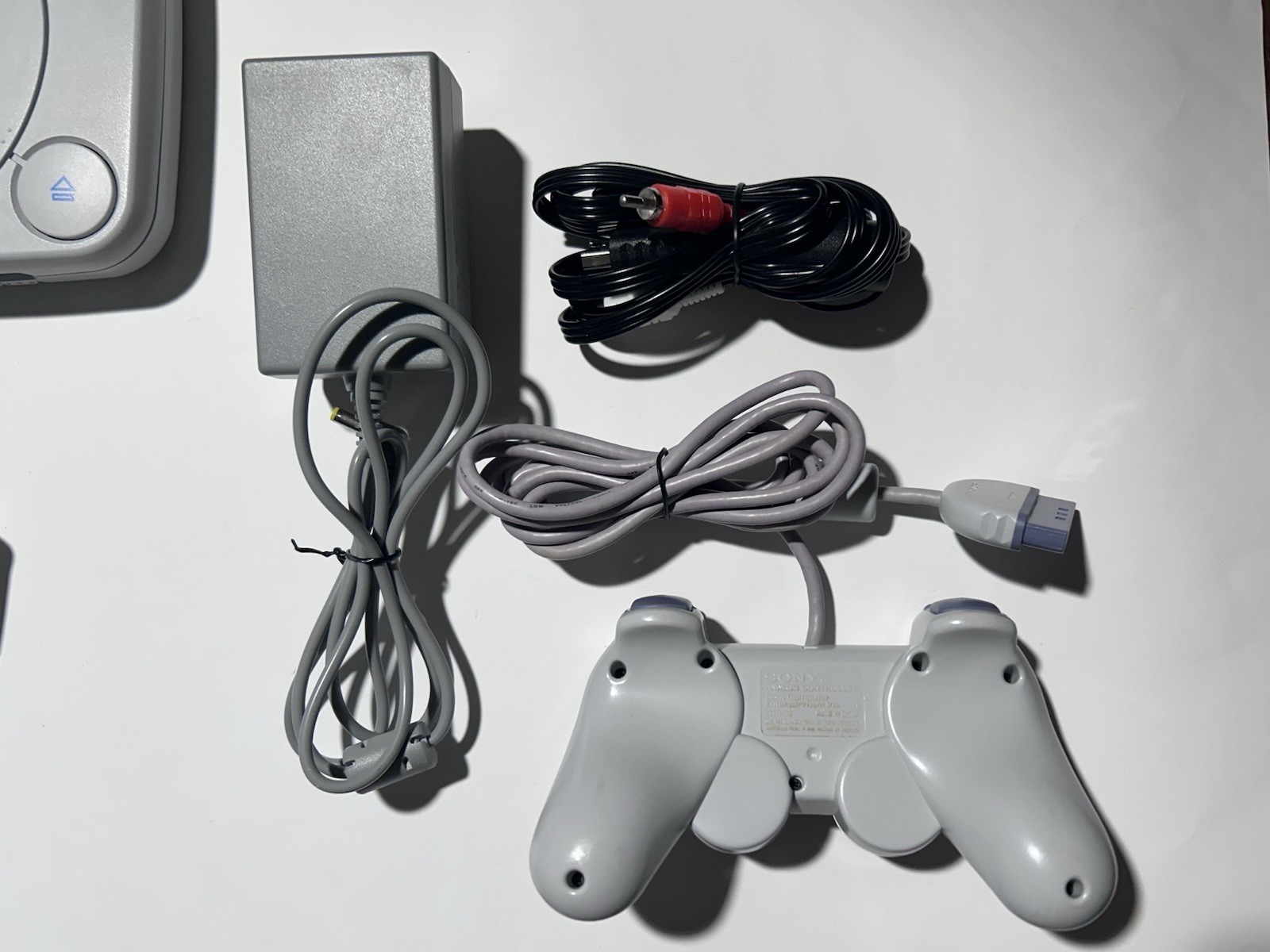 Sony PSone Console Bundle w/ LCD Screen Fully Tested! (Please Read Description)