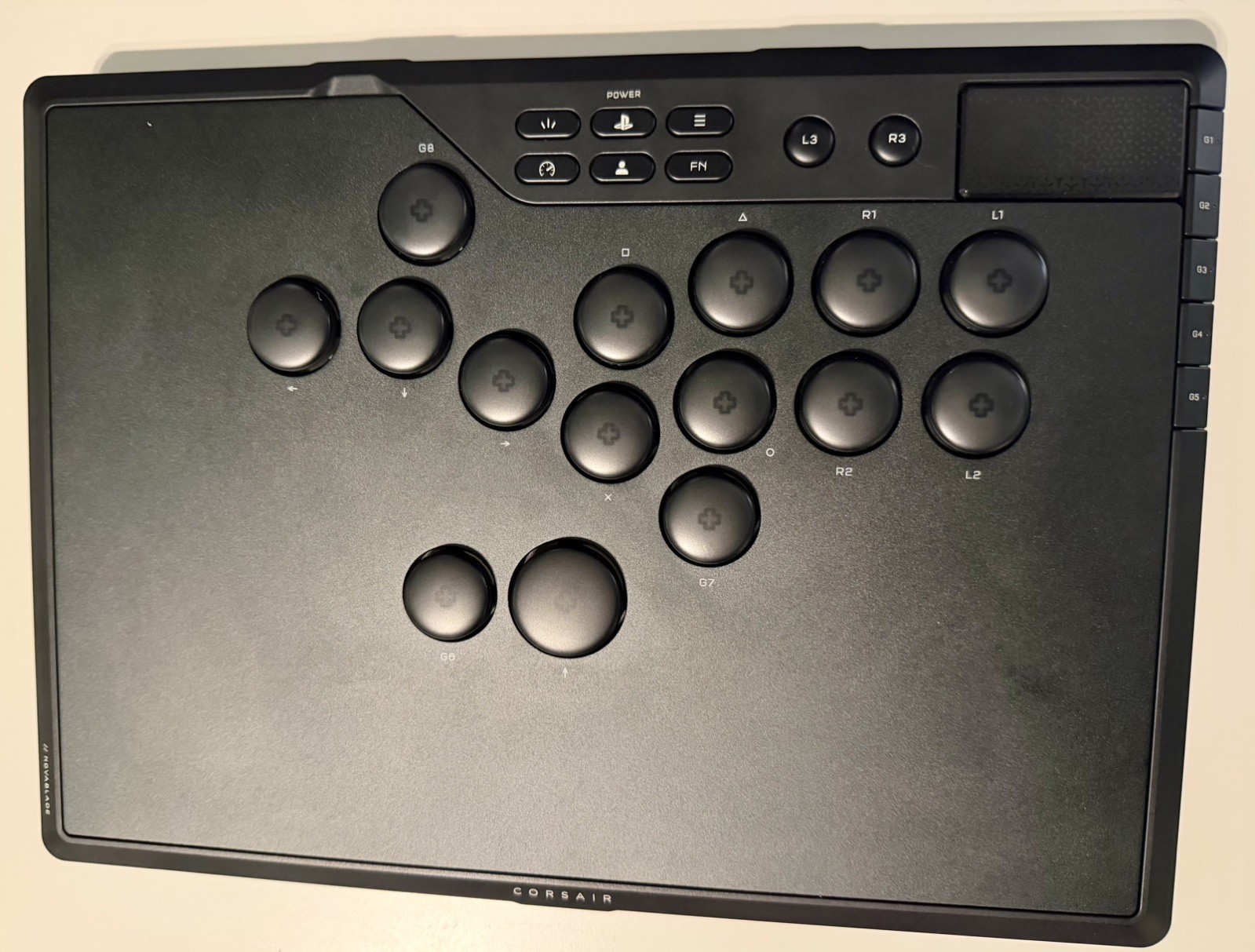 CORSAIR – Novablade Pro Wireless Hall Effect Leverless Controller – Black