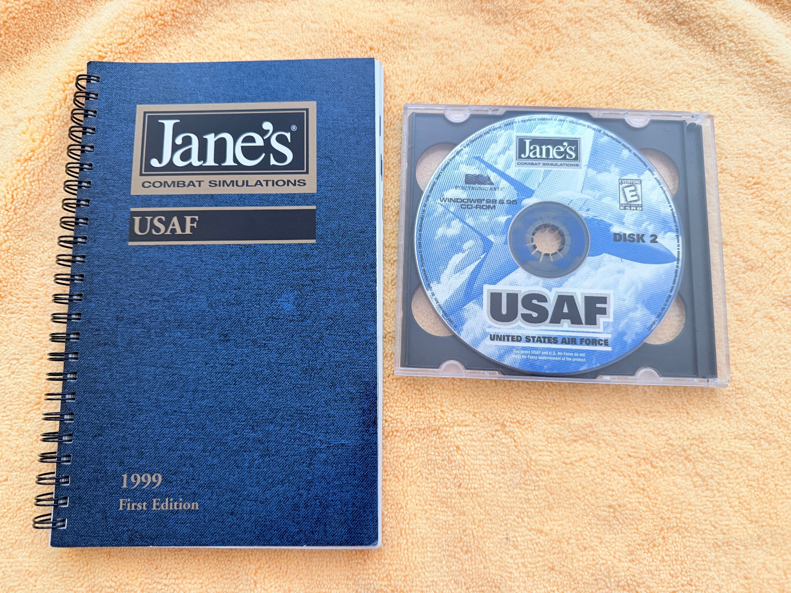 Jane’s Combat Simulations – USAF United States Air Force with Book