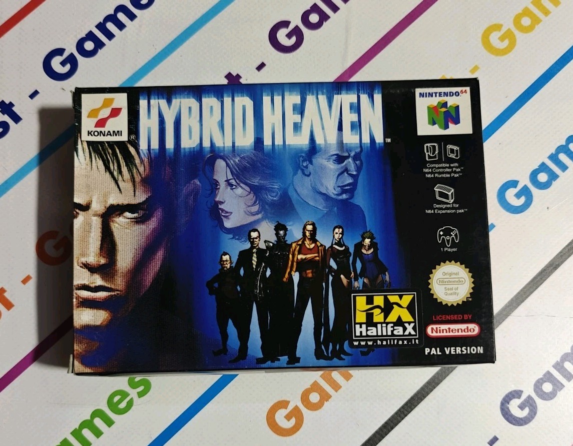 HYBRID HEAVEN NINTENDO 64 PAL ITA VERSION NEW RARE N64