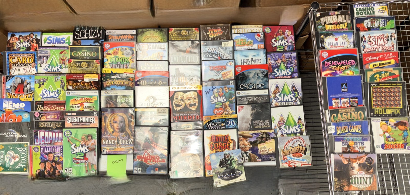 Assorted 60+ PC Games Untested
