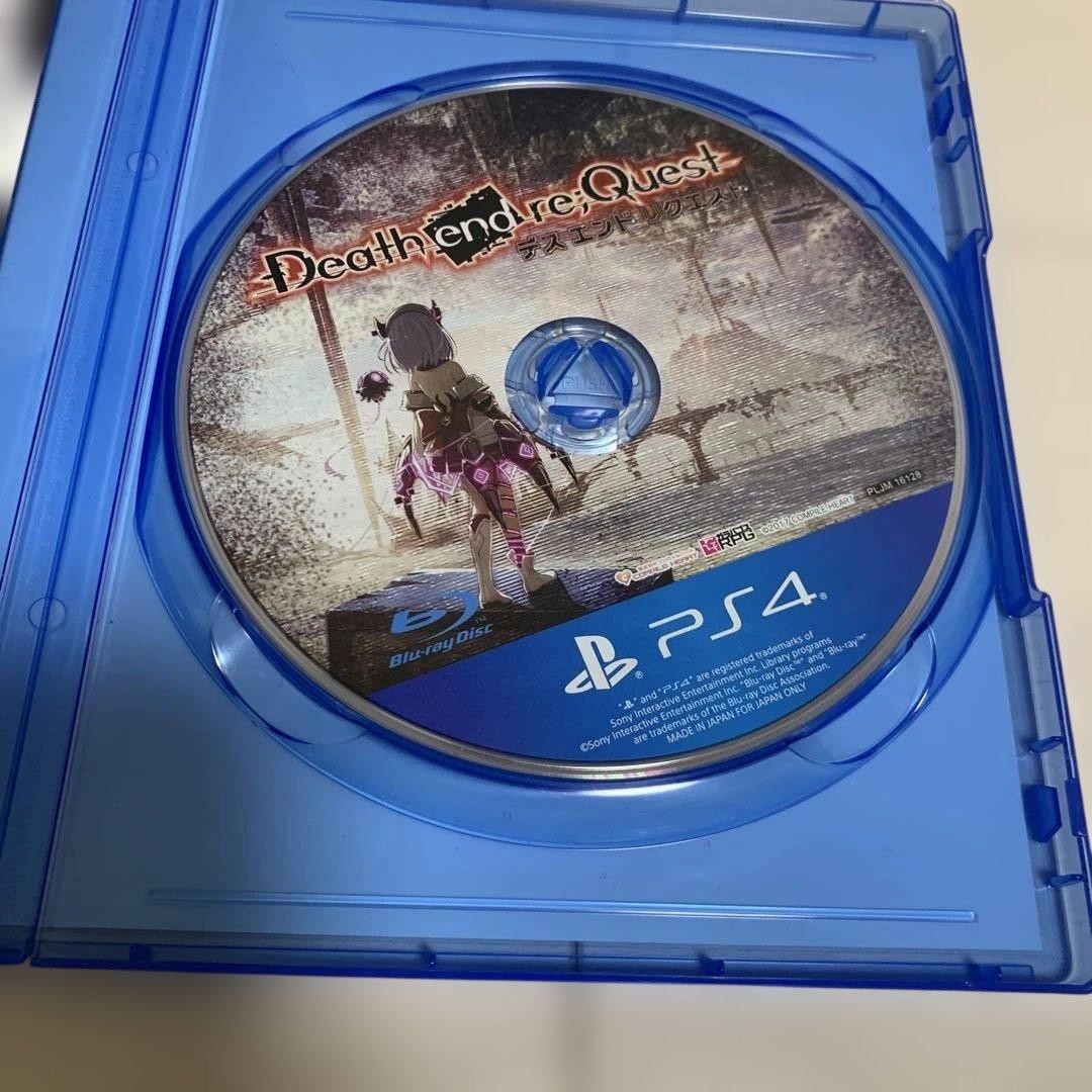 PlayStation Death End Re Quest PS4 Game Used pre-owned condition Authentic