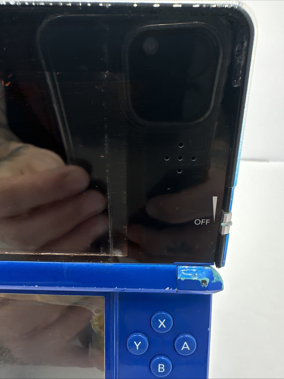 NINTENDO 3DS BLUE CTR-001(JPN) Working Powers On Parts Or Repair