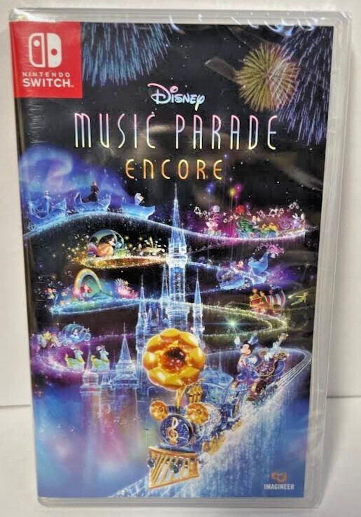 Disney Music Parade: Encore (Multi-Language) Switch Brand New Game (2024 Action)