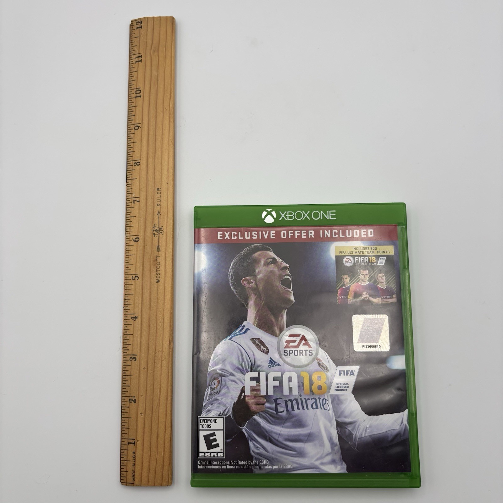 FIFA 18 Ronaldo Edition Microsoft Xbox One Video Game Sports Soccer Football