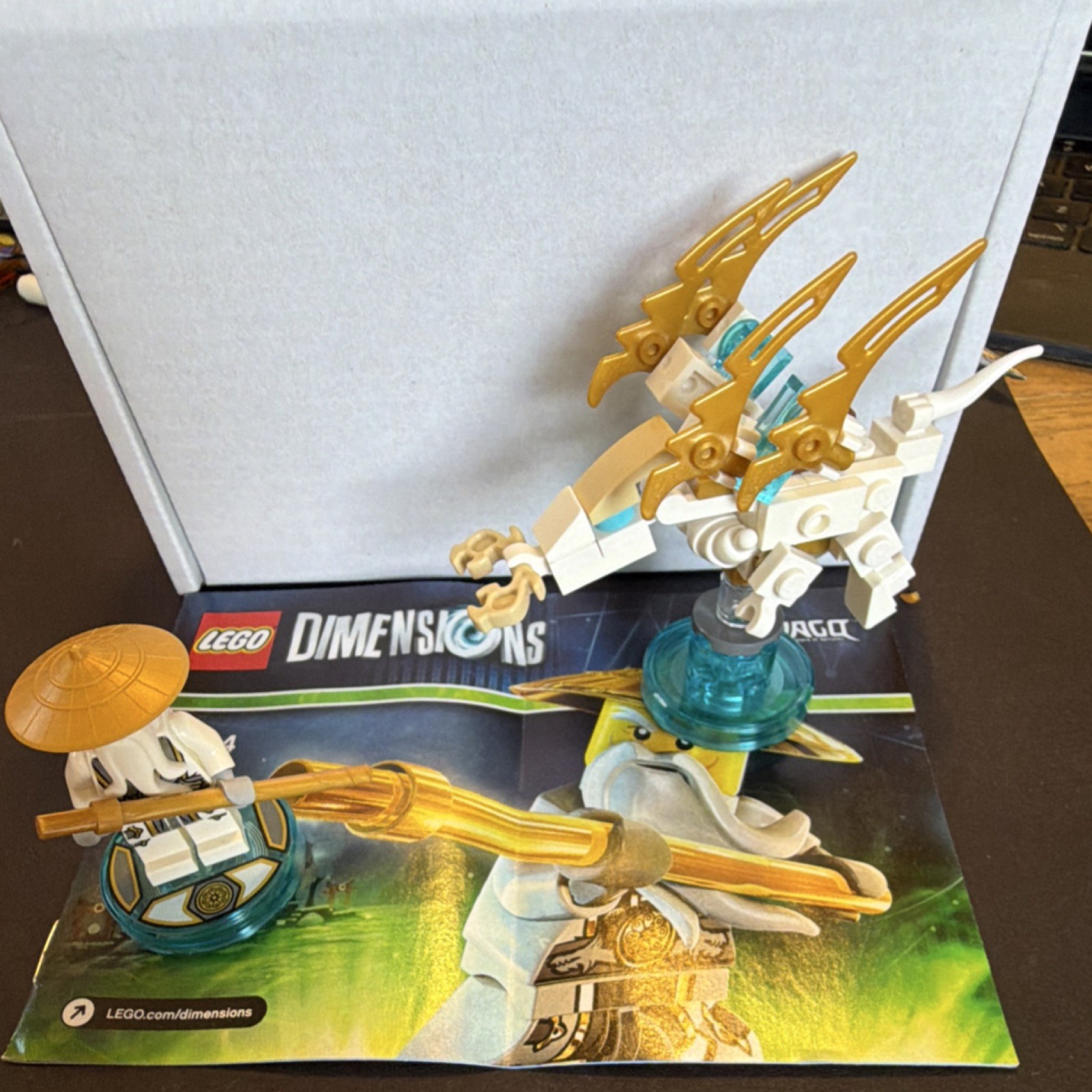 LEGO Dimensions NINJAGO 71234 Sensei Wu Figure Pack BEAUTIFUL CONDITION