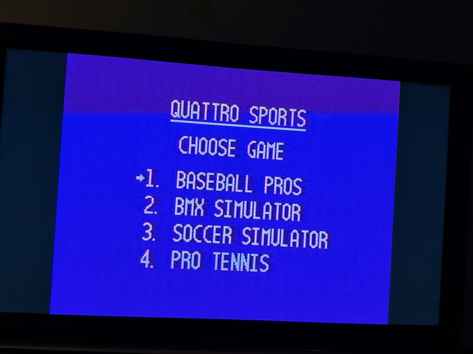 4 Quattro Sports Nintendo Nes 1988 Authentic Tested Works