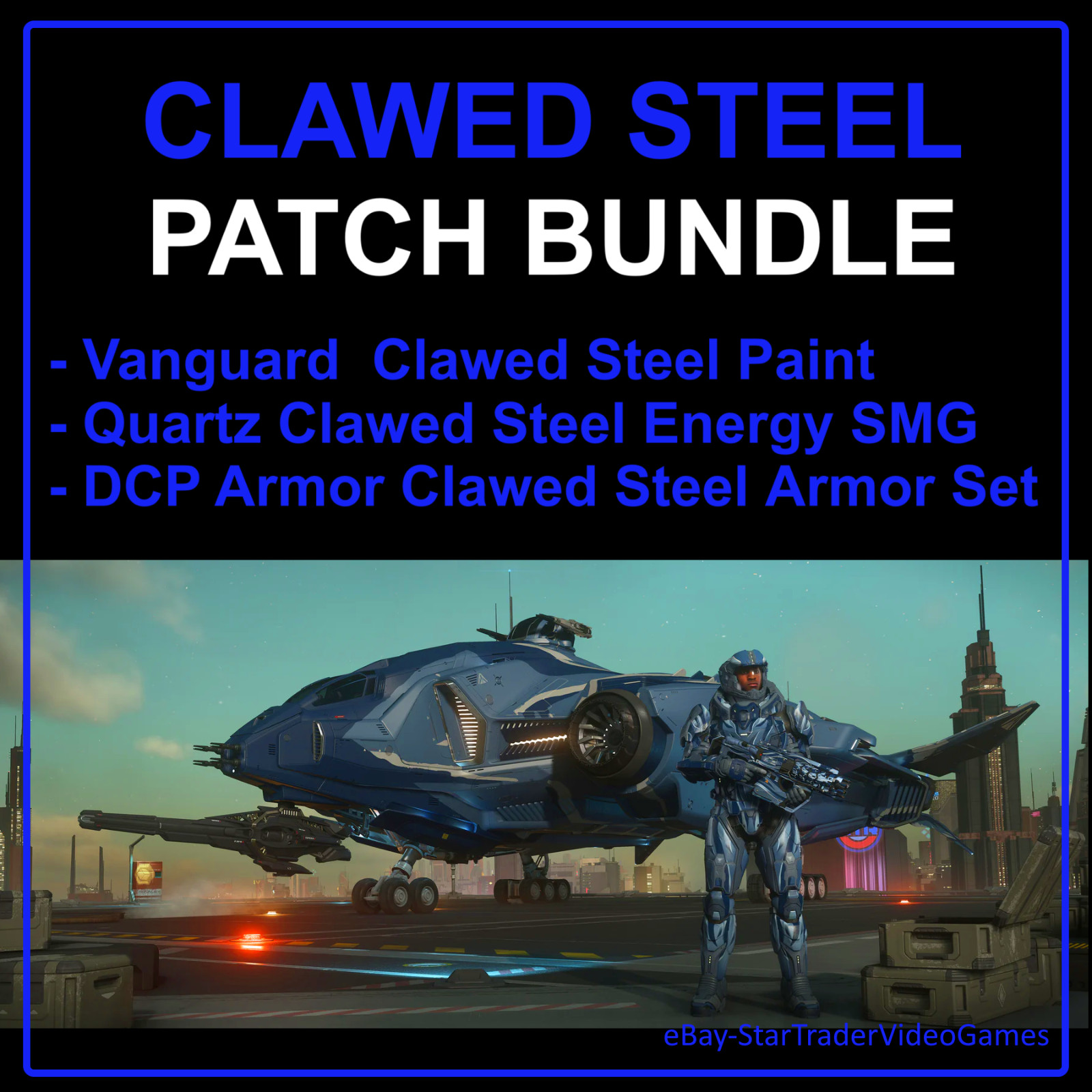 STAR CITIZEN – CLAWED STEEL PATCH BUNDLE (LIMITED ITEM)