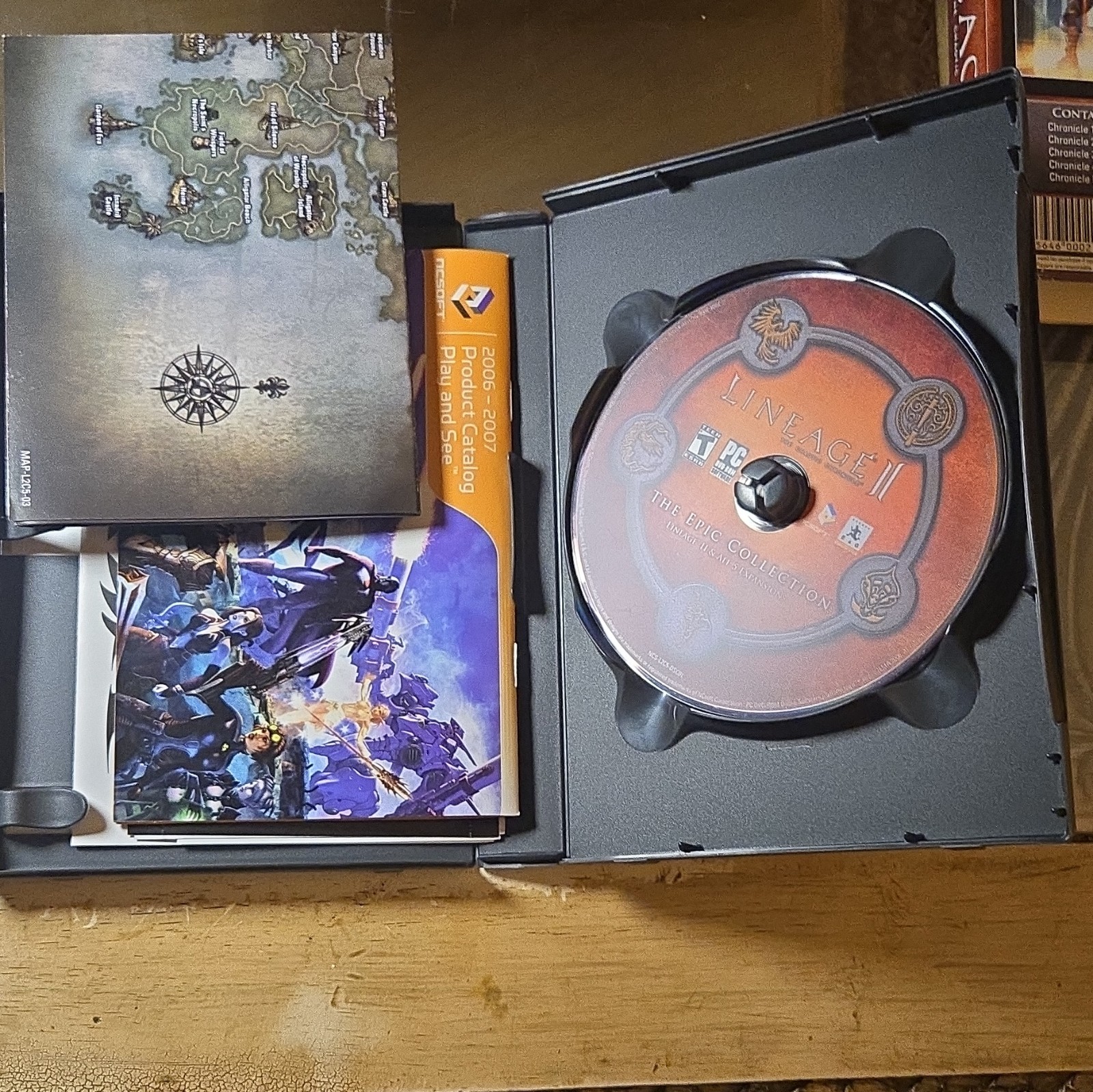 NCsoft Lineage II: The Epic Collection PC DVD-ROM T Teen MMORPG 2006 Online