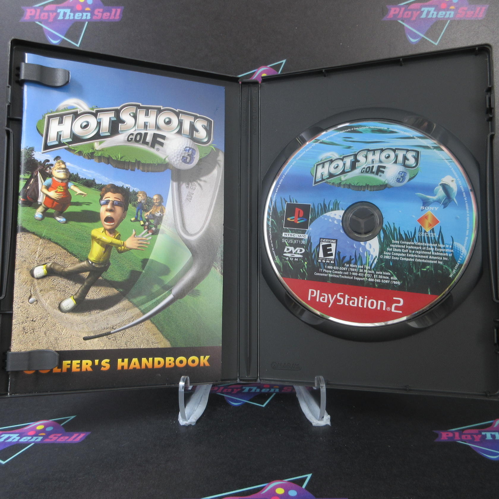Refurbished Hot Shots Golf 3 PS2 PlayStation 2 GH Complete – Excellent Cond