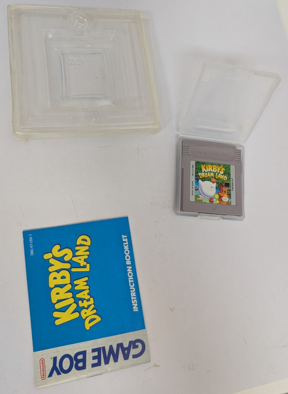 Kirby’s Dream Land Nintendo Game Boy Authentic Complete in Box + Manual
