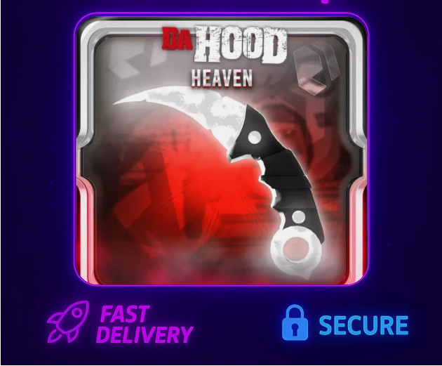 ROBLOX DA HOOD ITEMS – KNIFES & WEAPONS & BUNDLES / Mono-Tetra Store🚀