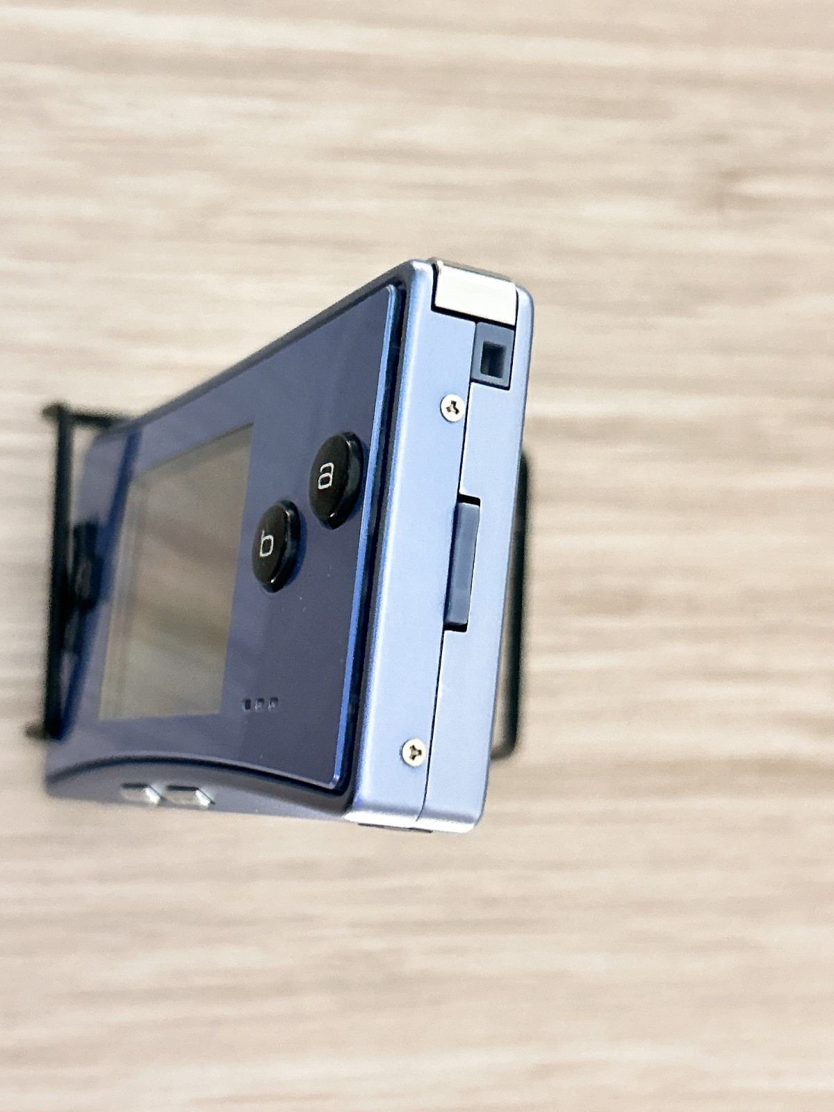 Mint – Nintendo GameBoy Micro Blue Console Tested w/ Charger & Case GBM