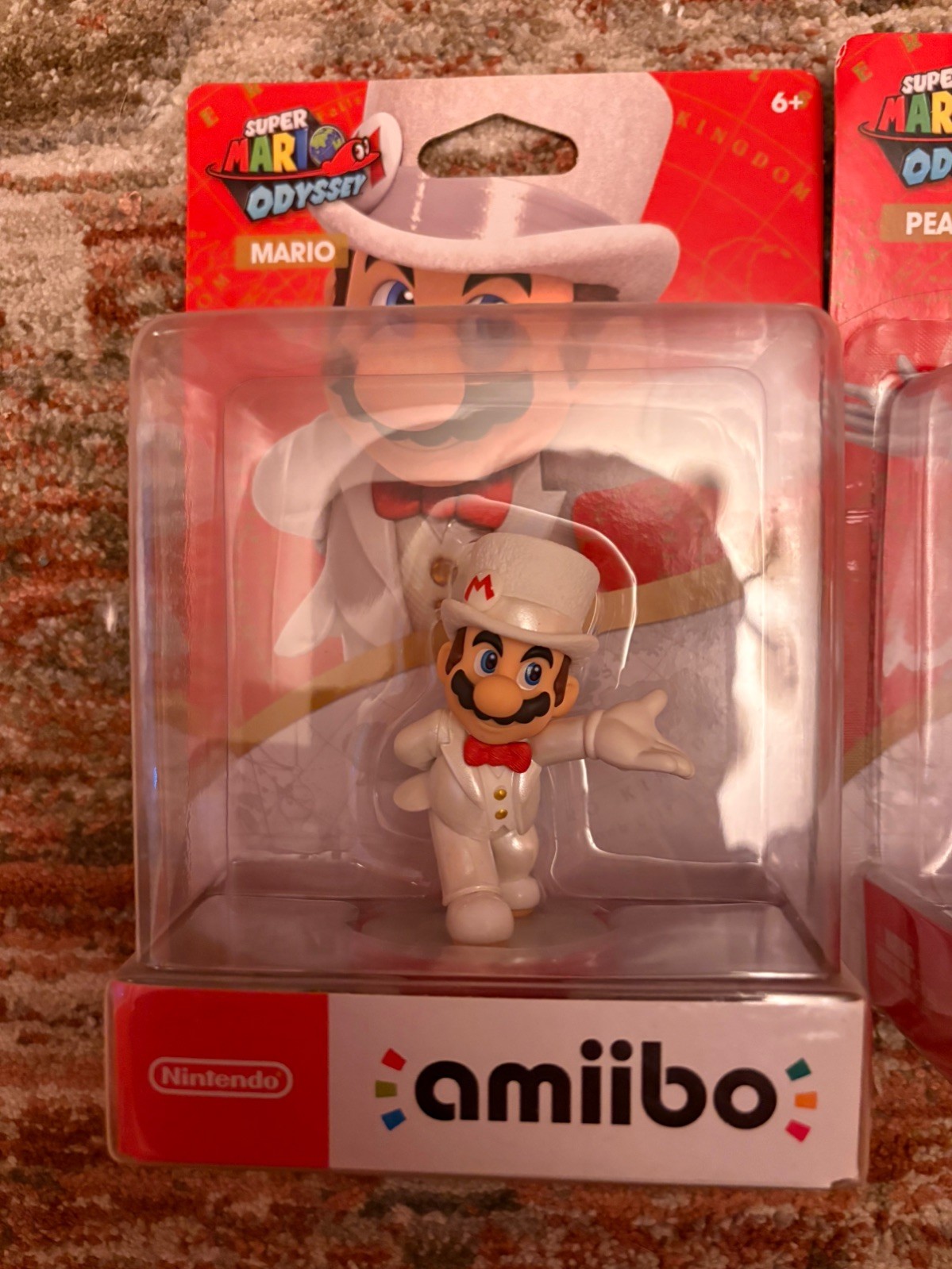 NEW Nintendo Super Mario Odyssey Wedding amiibo 3-Pack – Mario Peach Bowser