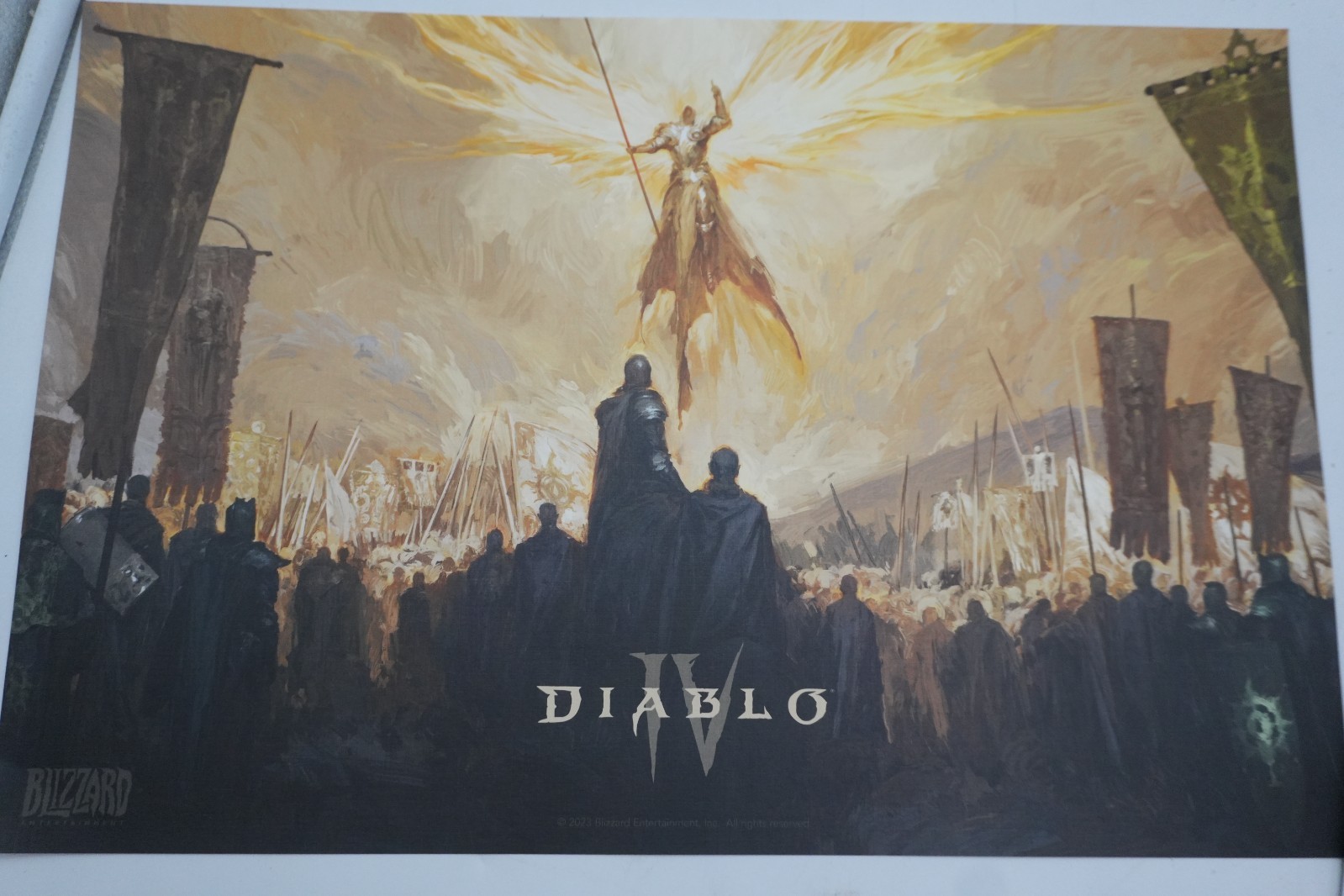 Diablo 4 IV – Pre-Order Exclusive 12 x 18″ Game Lithograph / Poster NEW