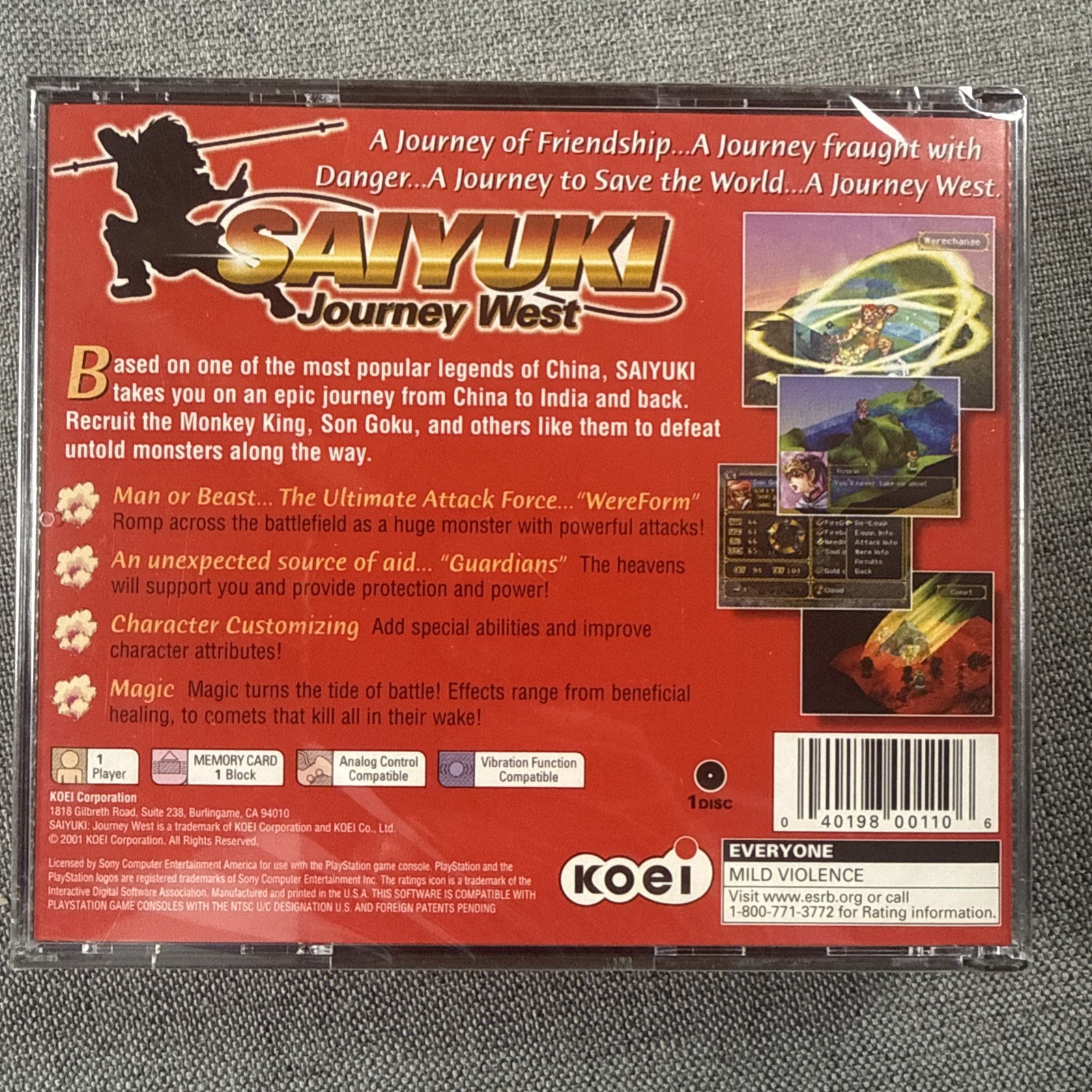 Saiyuki: Journey West Sealed – PS1
