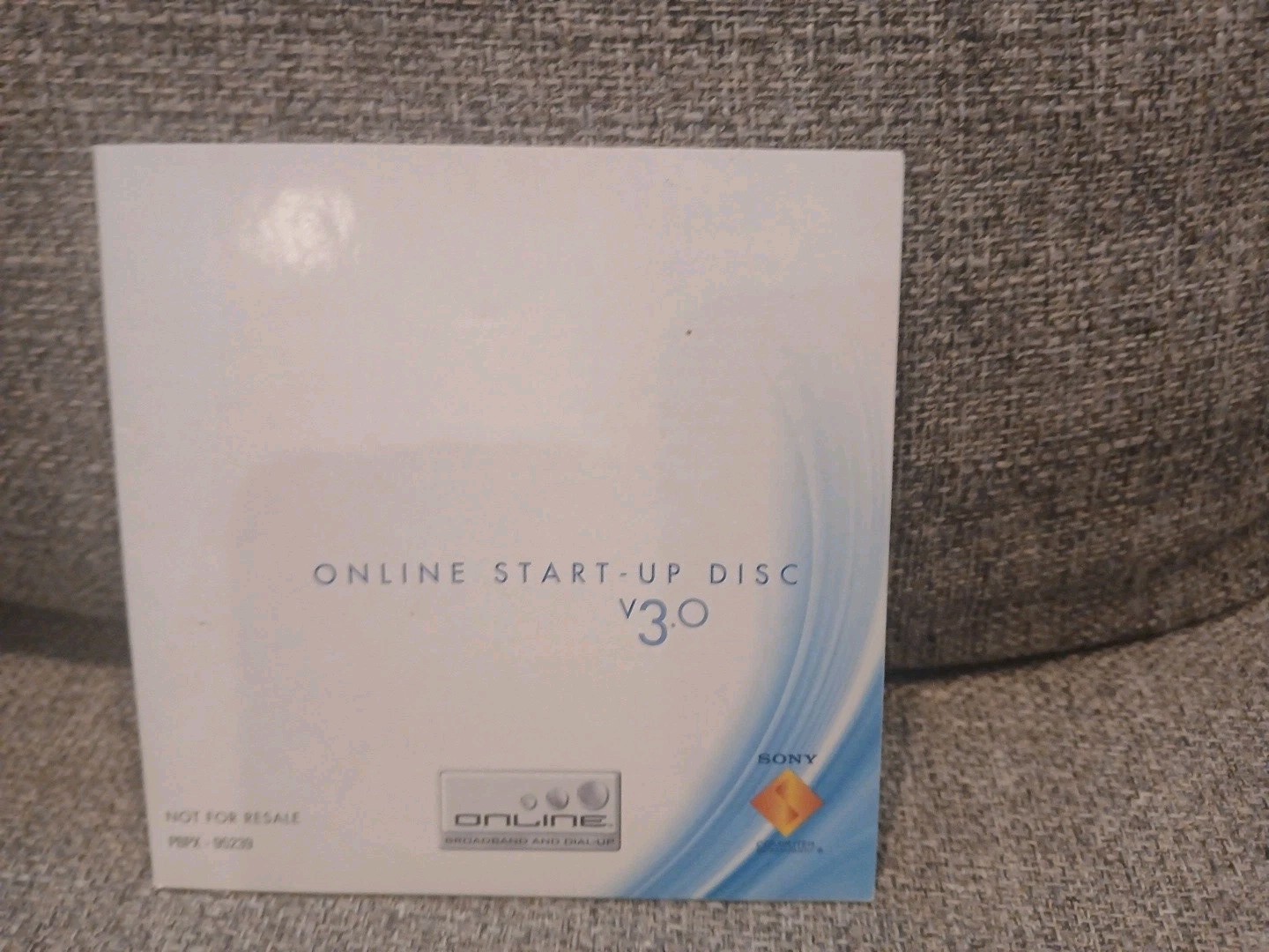 Sony PlayStation 2 Online Start-Up Disc v3.0 Network (PS2)