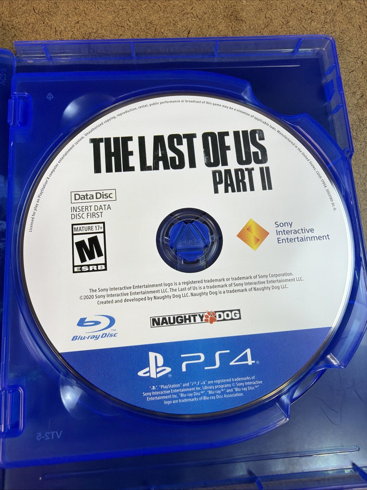 The Last of Us Part II – Sony PlayStation 4 / PS4 MINT Used WOW US SHIPPER!