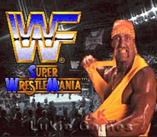 WWF Super Wrestlemania – WWE – SNES Nintendo Game