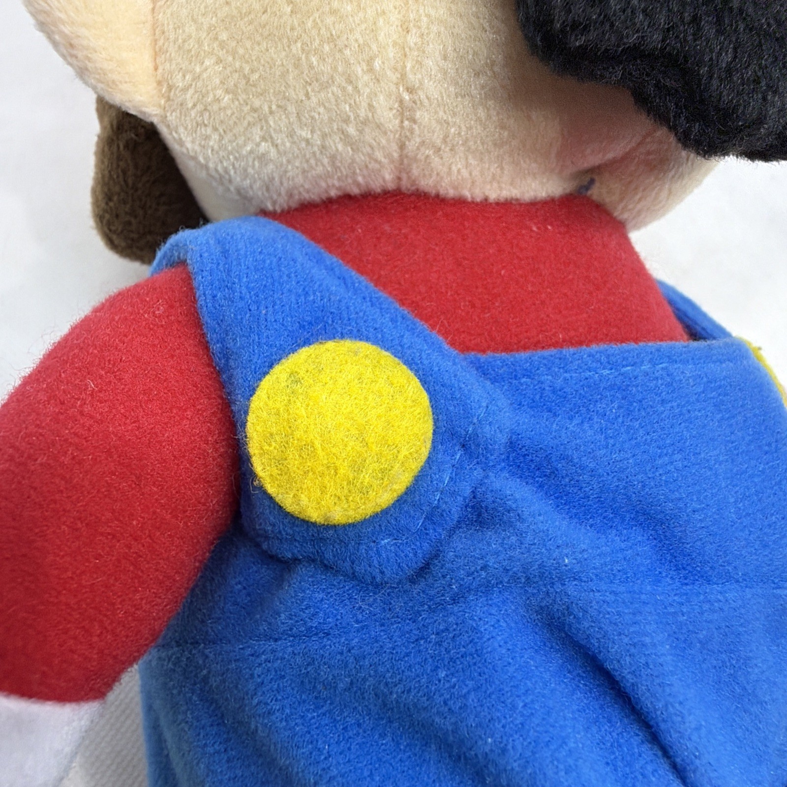Nintendo Mario Party 5 MARIO Plush Doll Medium Size 2003 Sanei Super Rare 14”
