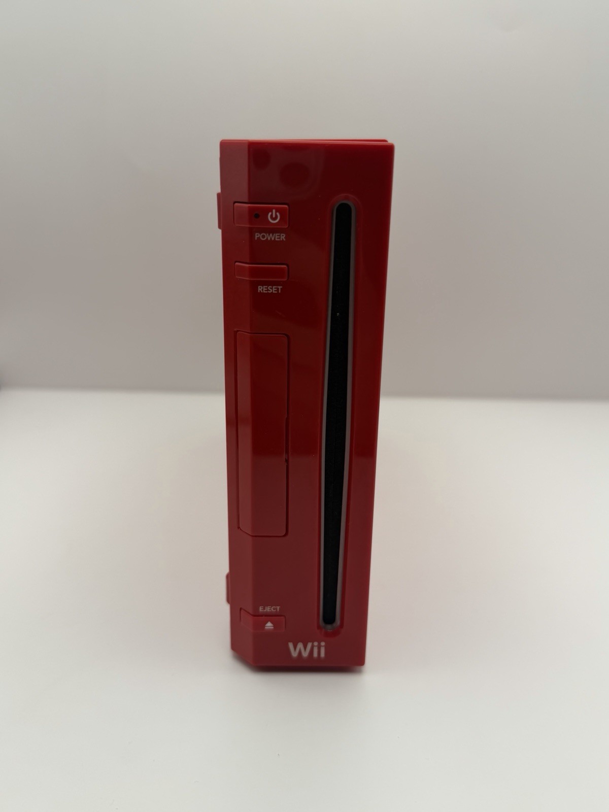 Nintendo Wii Limited Edition RED Video Game Console Home System GameCube RVL-001