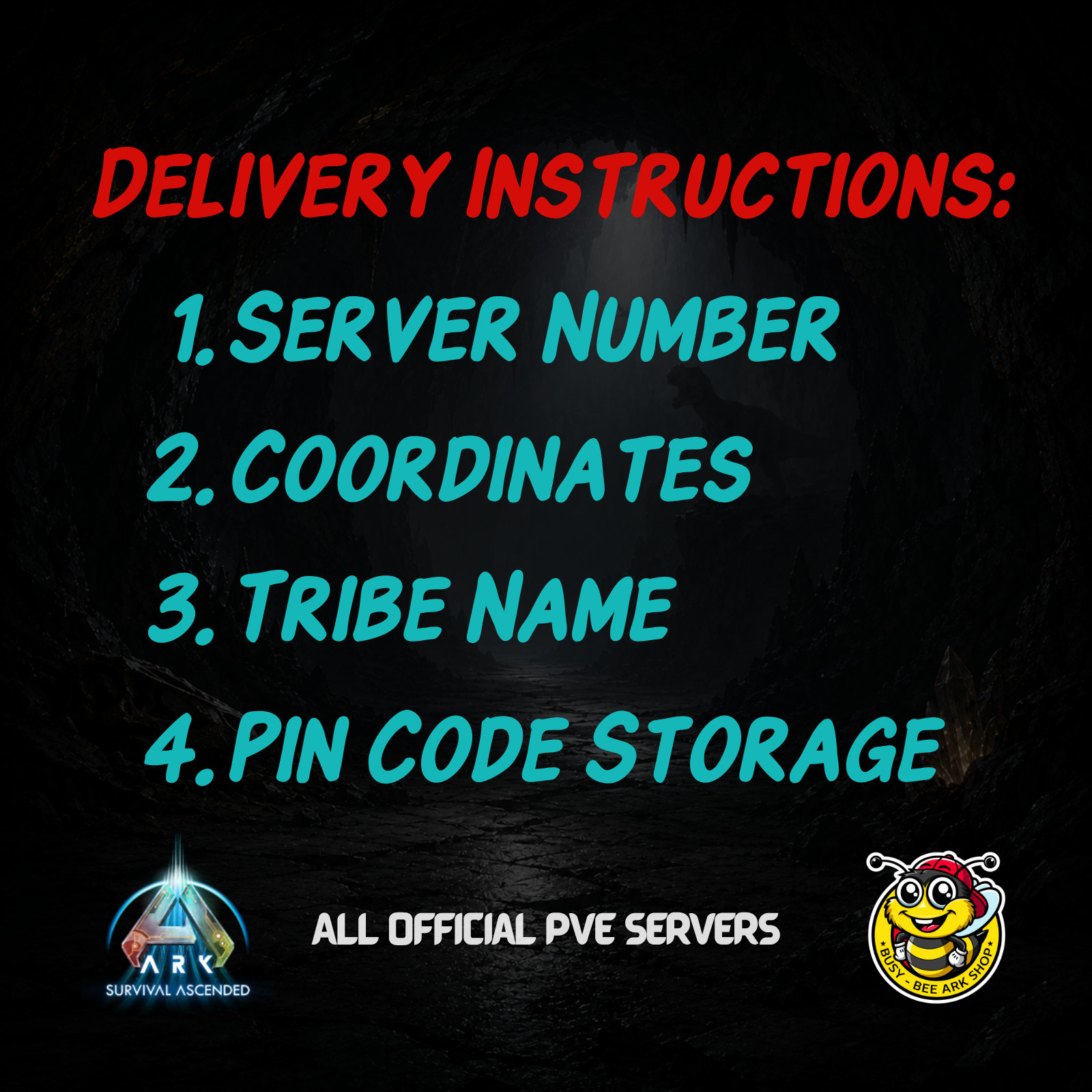 Ark-Survival-Ascended-PvE-PC/XBOX/PS5-Top-Stat-Vultures-Colorful-Lvl-362-BusyBee