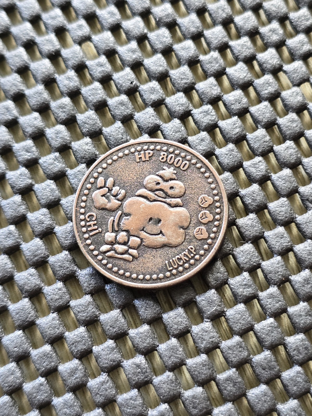 Super Mario Lucky World Coin Medal Nintendo Gachapon Rare Promo SNES GB [Lakitu]