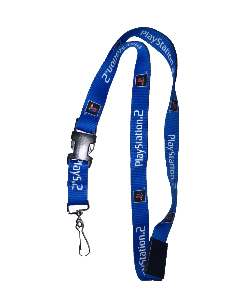 OFFICIAL Sony PlayStation 2 PS2 Lanyard Promo Key & Badge Holder